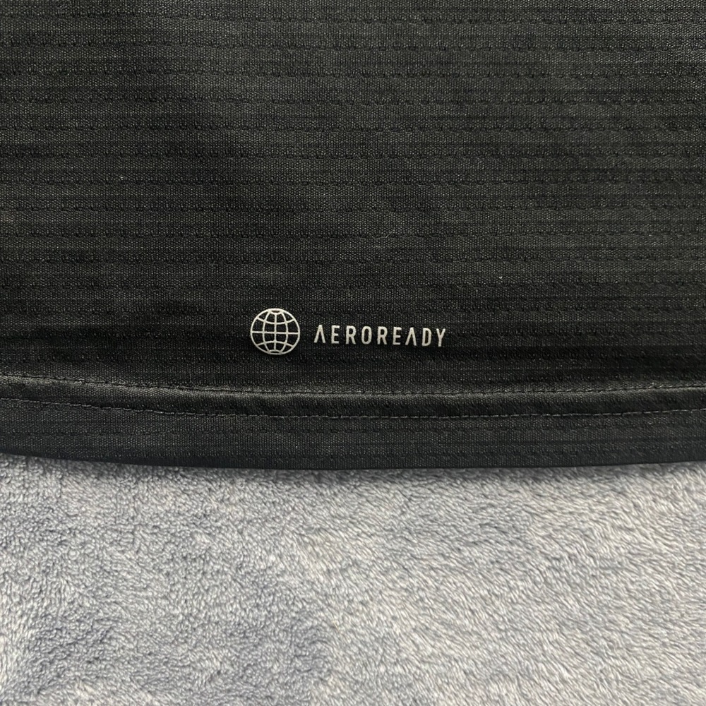 Adidas Shirt Mens Small Aeroready Long Sleeve Training Black HM8436 Made in 2022 - Picture 6 of 9
